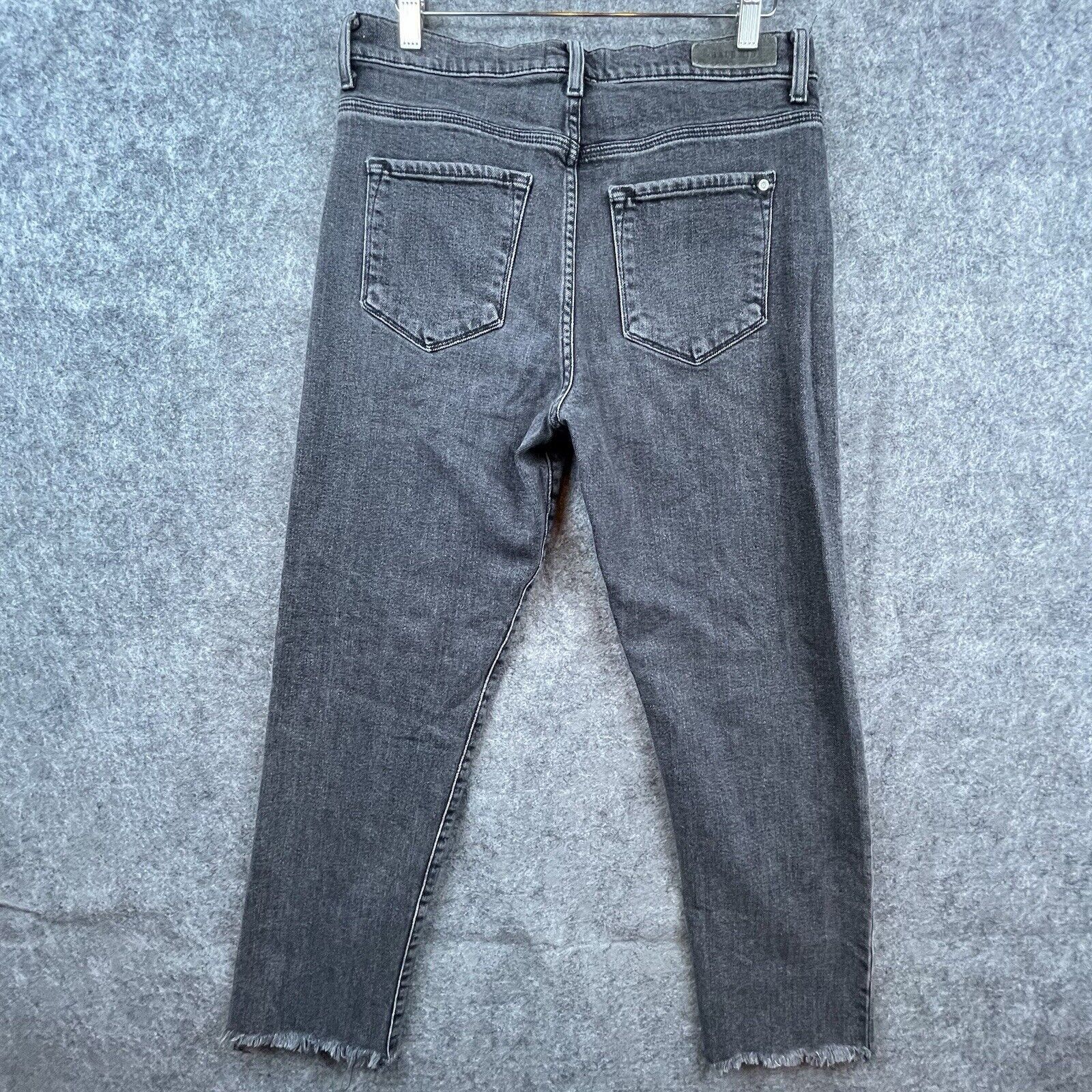 Baldwin Baldwin Kansas City Jeans Womens 31 Black Lola Straight USA Size 31" - 2 Thumbnail