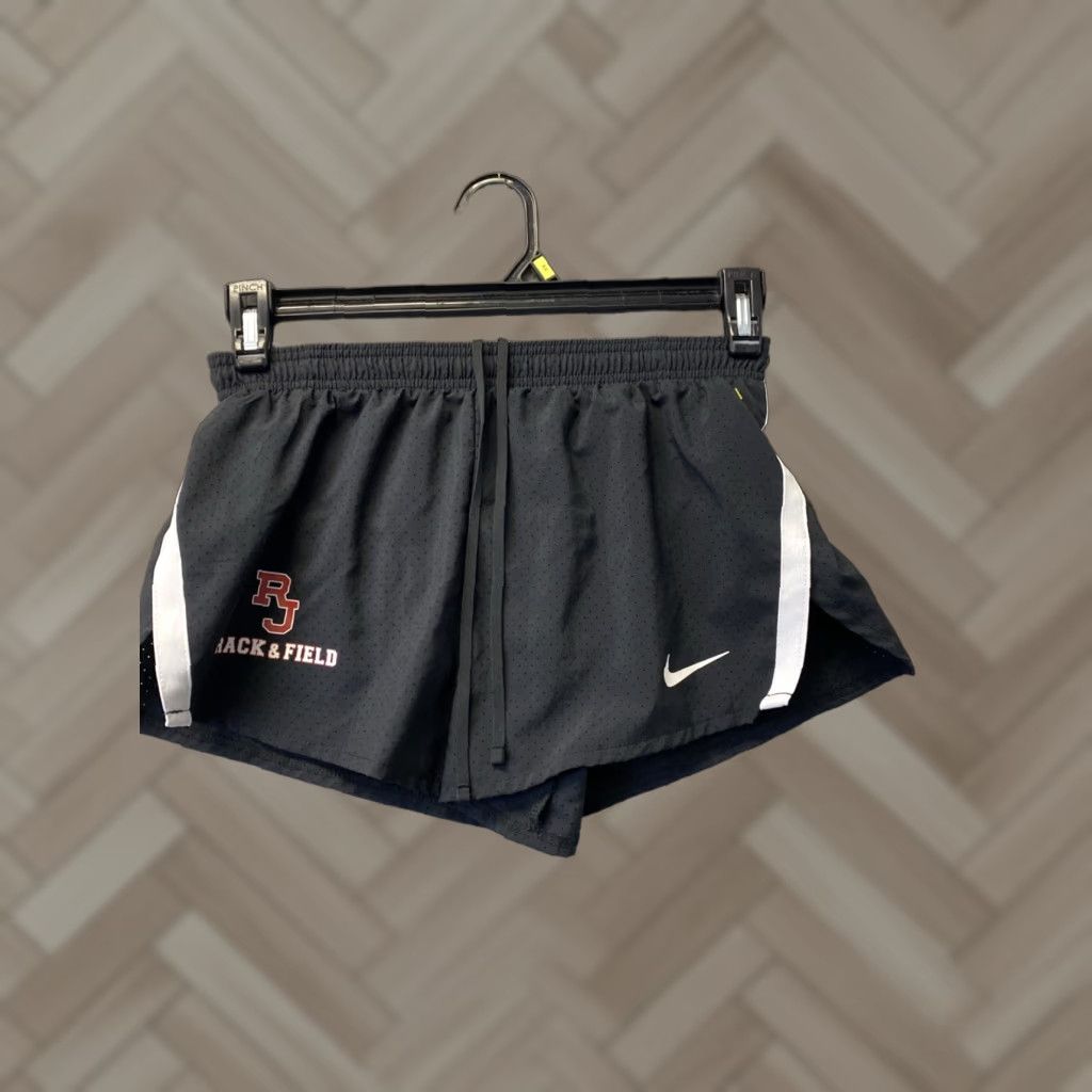 Nike VINTAGE Nike Women's Athletic Pants Shorts M Black Cropped Running Gym Training Bodybuilding Womens Size 32" / US 10 / IT 46 - 1 Thumbnail