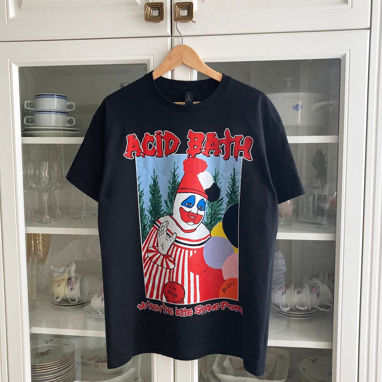 Band Tees T-shirt Acid Bath - When The Kite String Pops / metal band Size US L / EU 52-54 / 3 - 2 Thumbnail