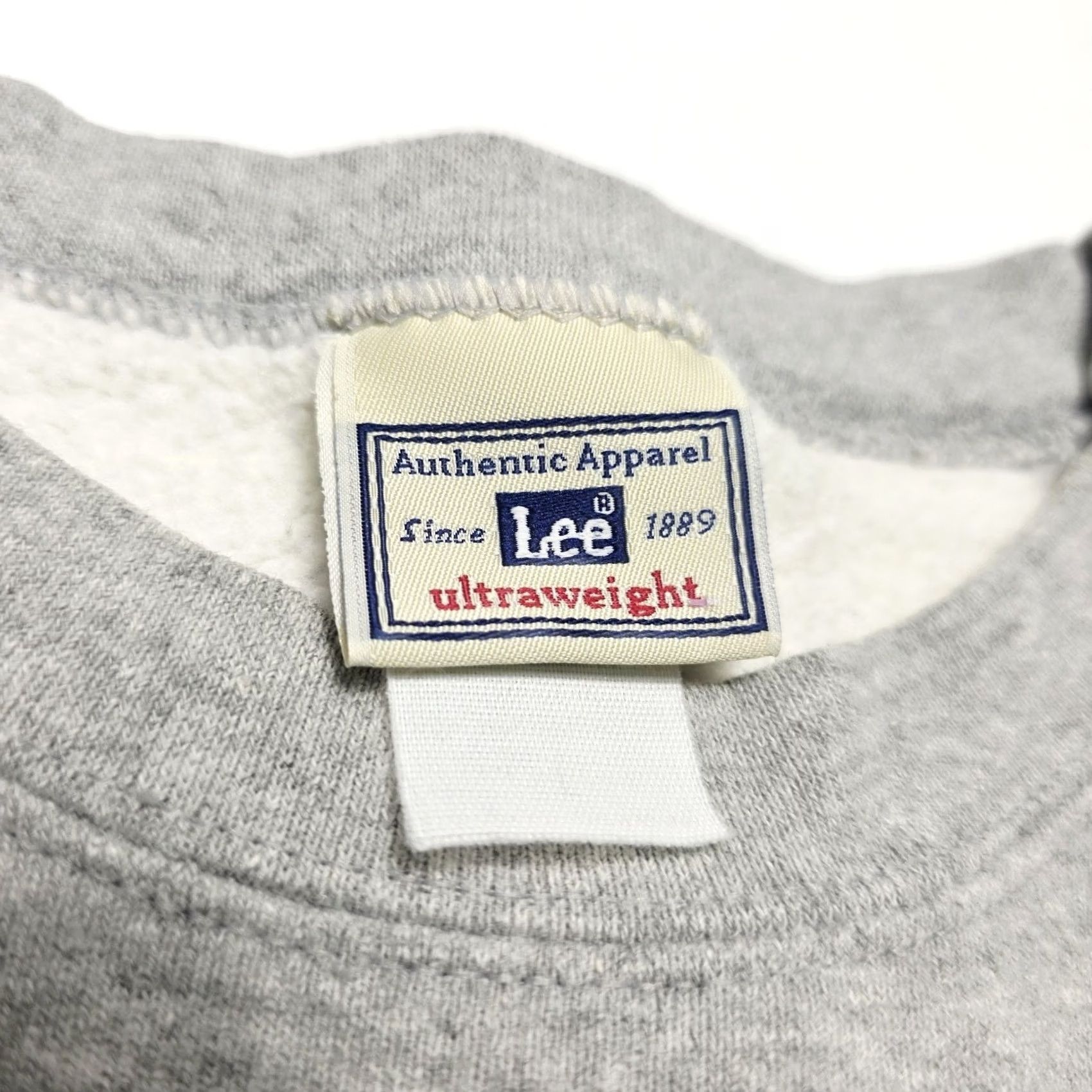 Lee VINTAGE National Tractor Pullers Sweatshirt NTPA Embroidered Men's Large 90's Gray Size US L / EU 52-54 / 3 - 5 Thumbnail