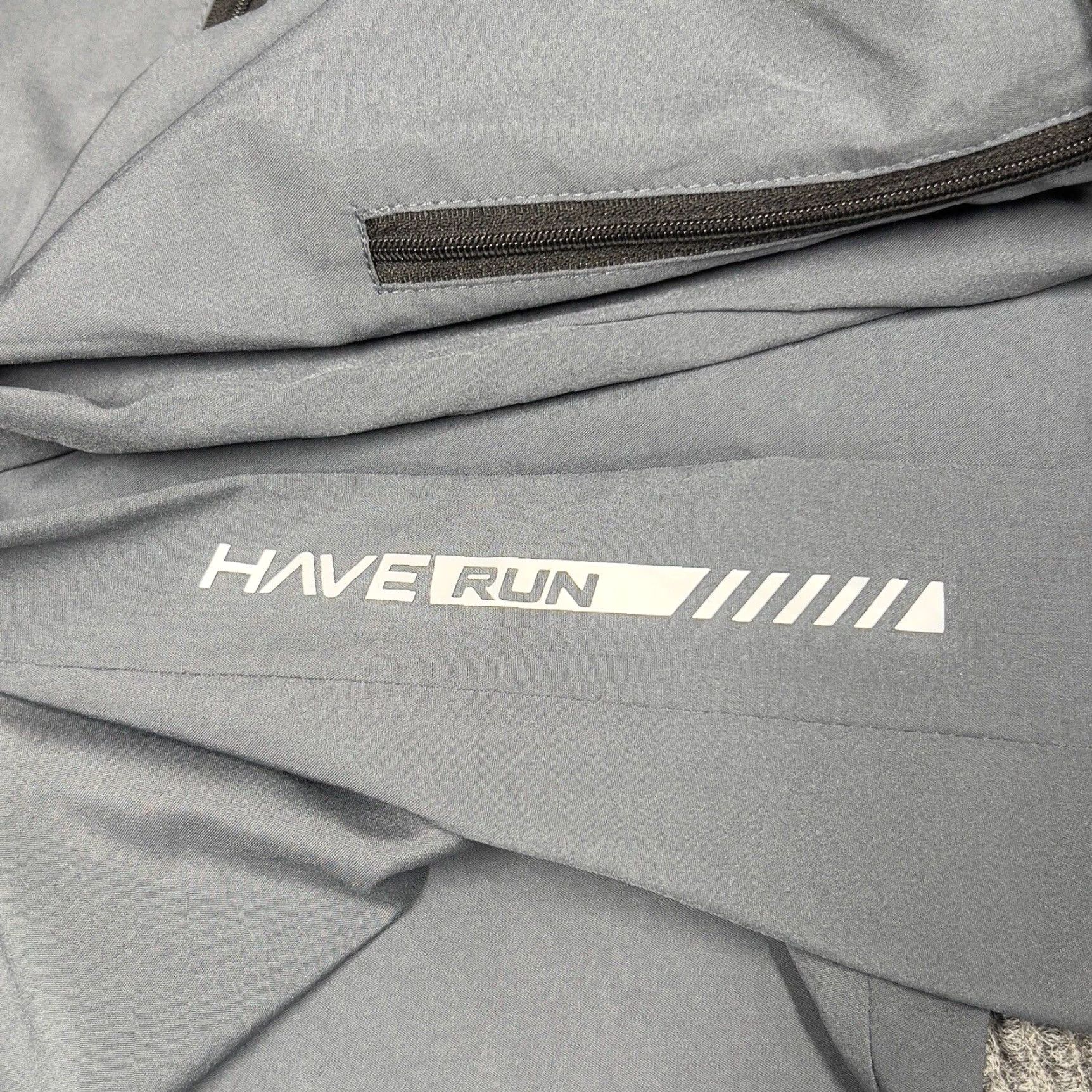 Vintage HaveRun Mens Gray Jogger Pants - XL - Drawstring Pockets 34x30 Interstate Athletic Style) Size US 36 / EU 52 - 3 Thumbnail
