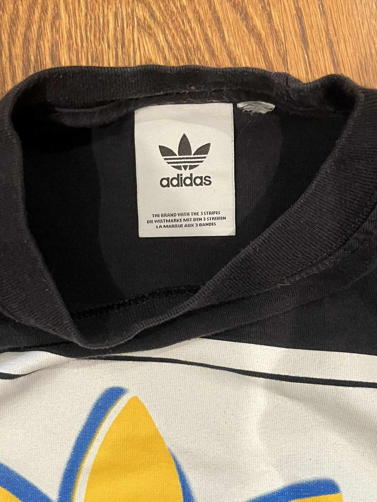 Adidas Adidas Watercolor Logo Graphic Print Short Sleeve T-Shirt Size US S / EU 44-46 / 1 - 3 Thumbnail