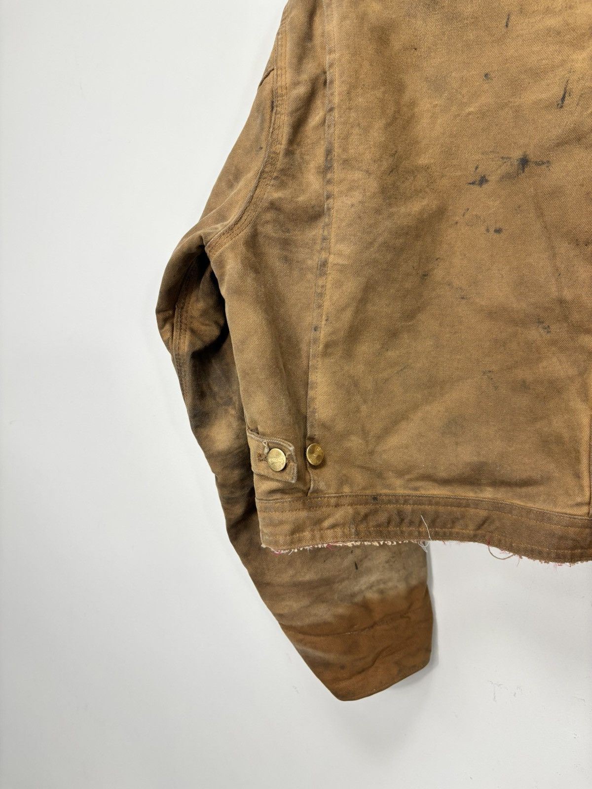 Carhartt Vintage Carhartt Hype Faded Distressed Boxy Cropped Jacket Size US L / EU 52-54 / 3 - 20 Thumbnail