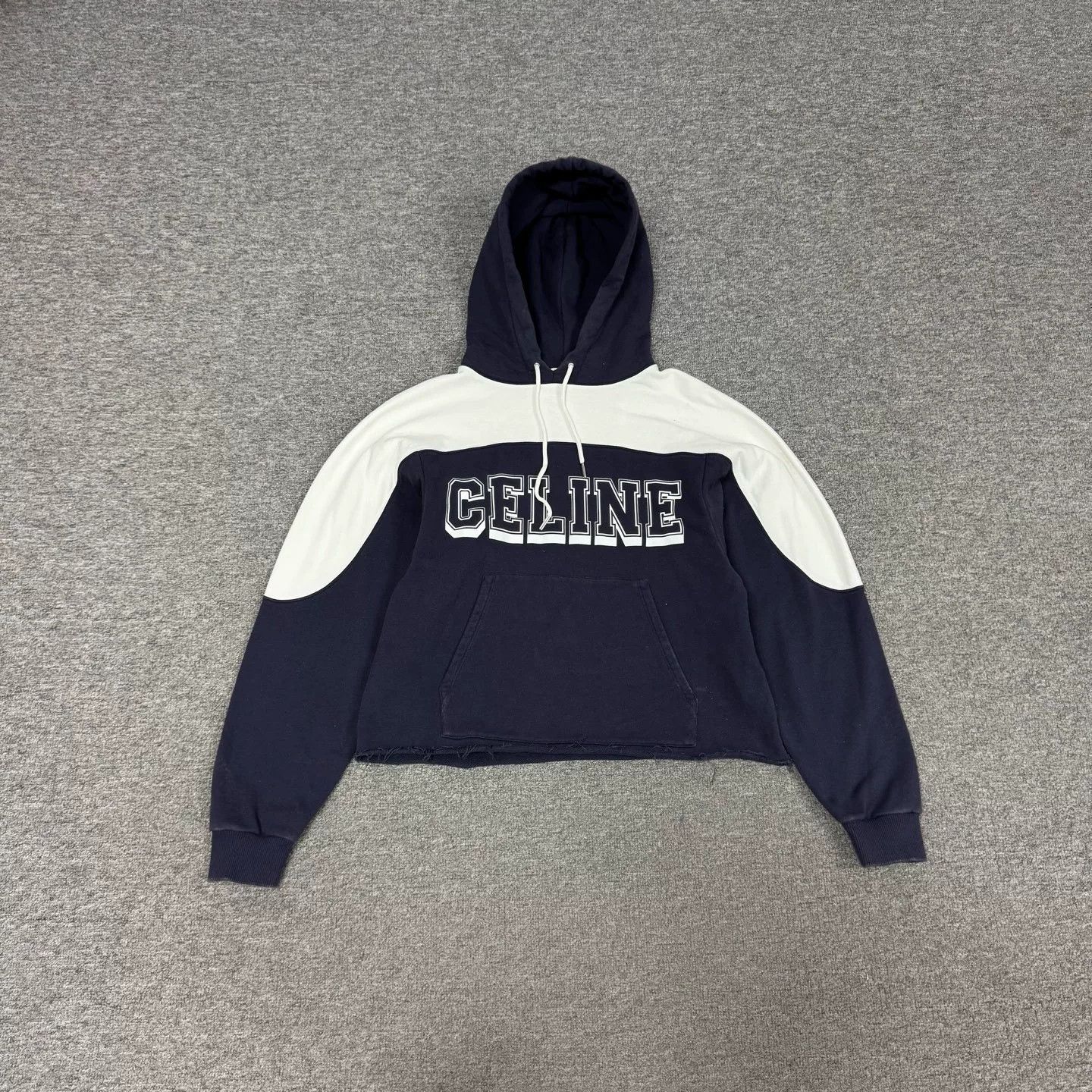 Celine Celine Logo Hoodie Size S / US 4 / IT 40 - 1 Thumbnail