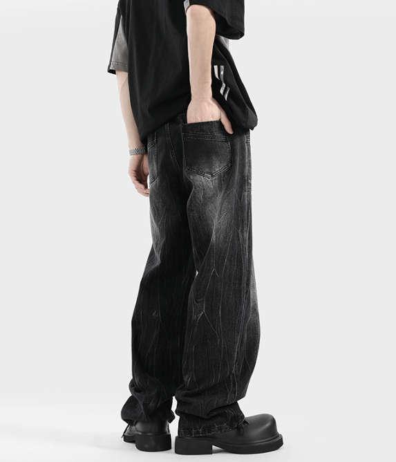 Japanese Brand × Jean American cleanfit washed straight distressed flared jeans Size US 32 / EU 48 - 5 Thumbnail