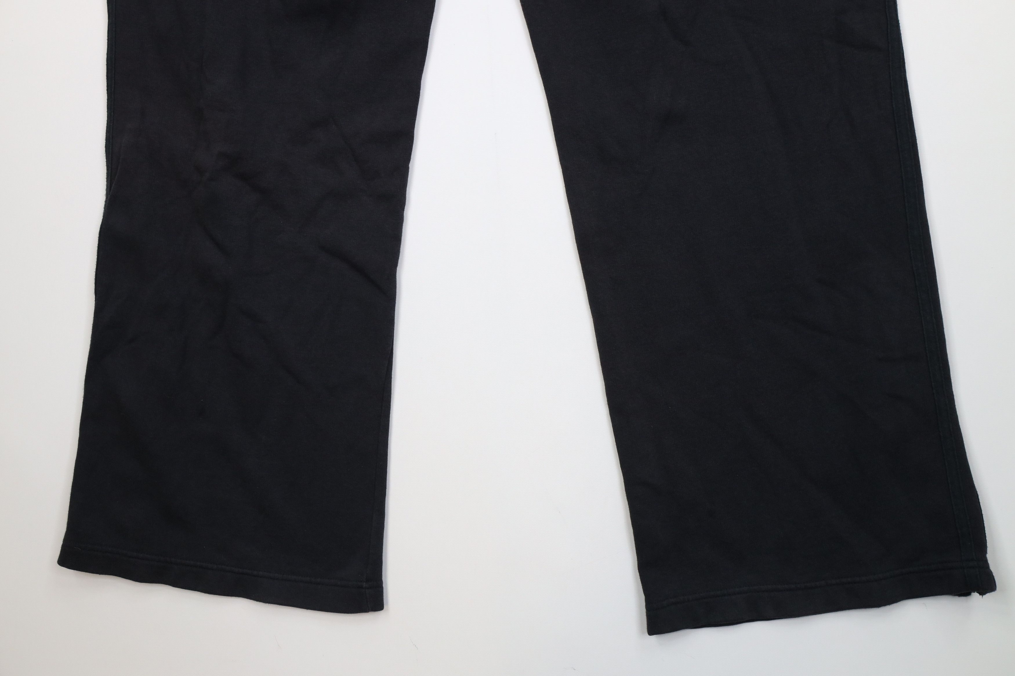 Adidas Vintage Y2K Adidas Babydoll Wide Leg Sweatpants Pants Black Size 38" / US 16 / IT 52 - 15 Thumbnail