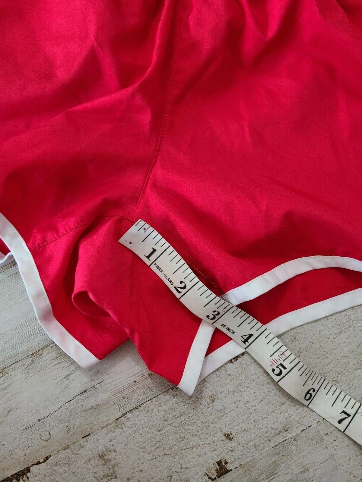 Nike Nike Dri Fit Shorts Extra Small Red Pink Loose Fit Running Size 26" / US 2 / IT 38 - 4 Thumbnail