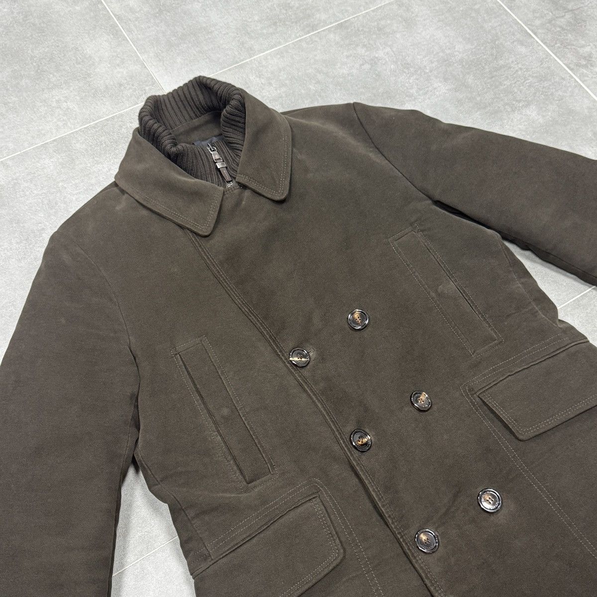 Moncler Authentic Moncler Henri Down Coat Jacket Size 5 Brown Men Size US XL / EU 56 / 4 - 6 Thumbnail