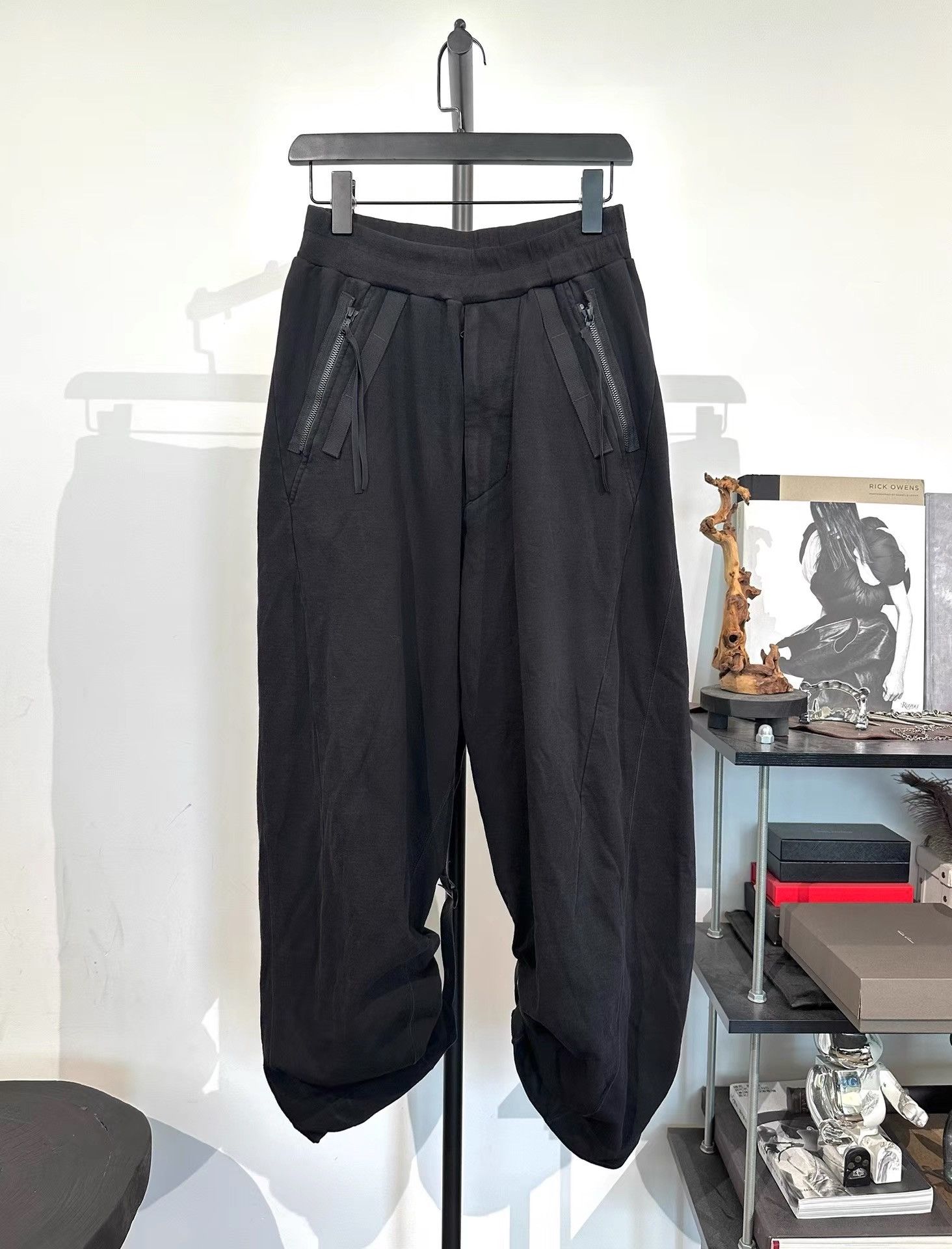 Julius Julius_7 Webbing Sports Sweatpants K35 Size US 29 - 1 Thumbnail