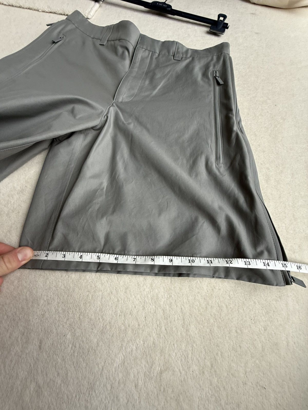Dior SS24 $1.6k🤑 Dior zip gusseted baggy wide shorts Kim Jones 48 Size US 32 / EU 48 - 9 Thumbnail