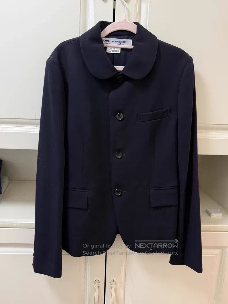 Comme des Garcons Comme des Garcons Navy blue jacket Size XS / US 0-2 / IT 36-38 - 1 Thumbnail