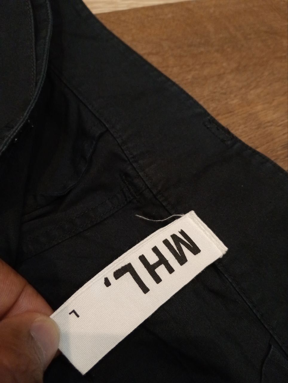 Margaret Howell MARGARET HOWELL WIDE BAGGY BLACK PANTS Size US 33 - 5 Thumbnail