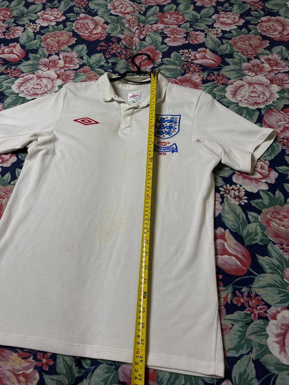 Umbro Umbro England vintage streetwear t shirt polo tee Size US M / EU 48-50 / 2 - 11 Thumbnail