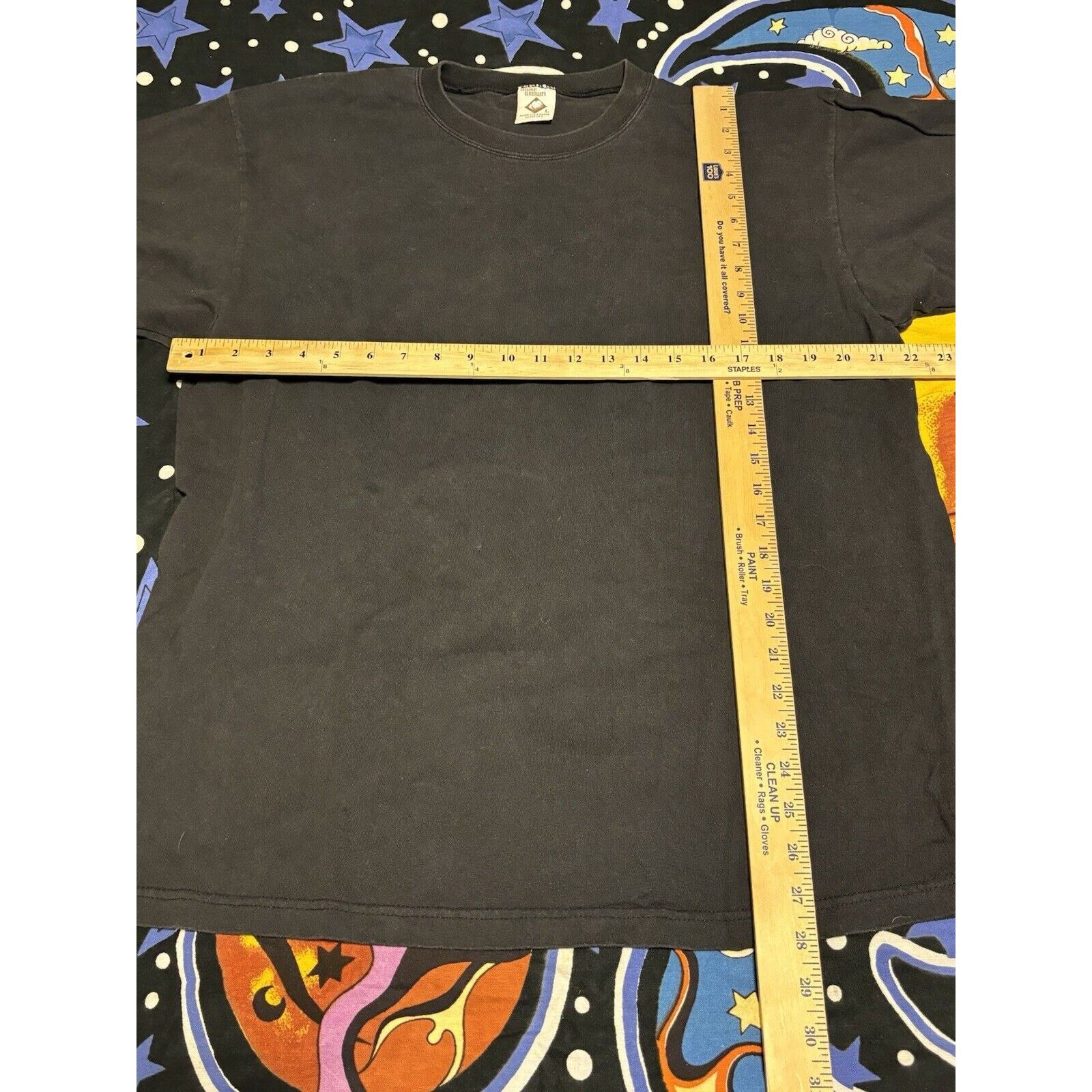 Other Vintage Black home grown faded T-shirt blank Size Large Size US L / EU 52-54 / 3 - 5 Thumbnail
