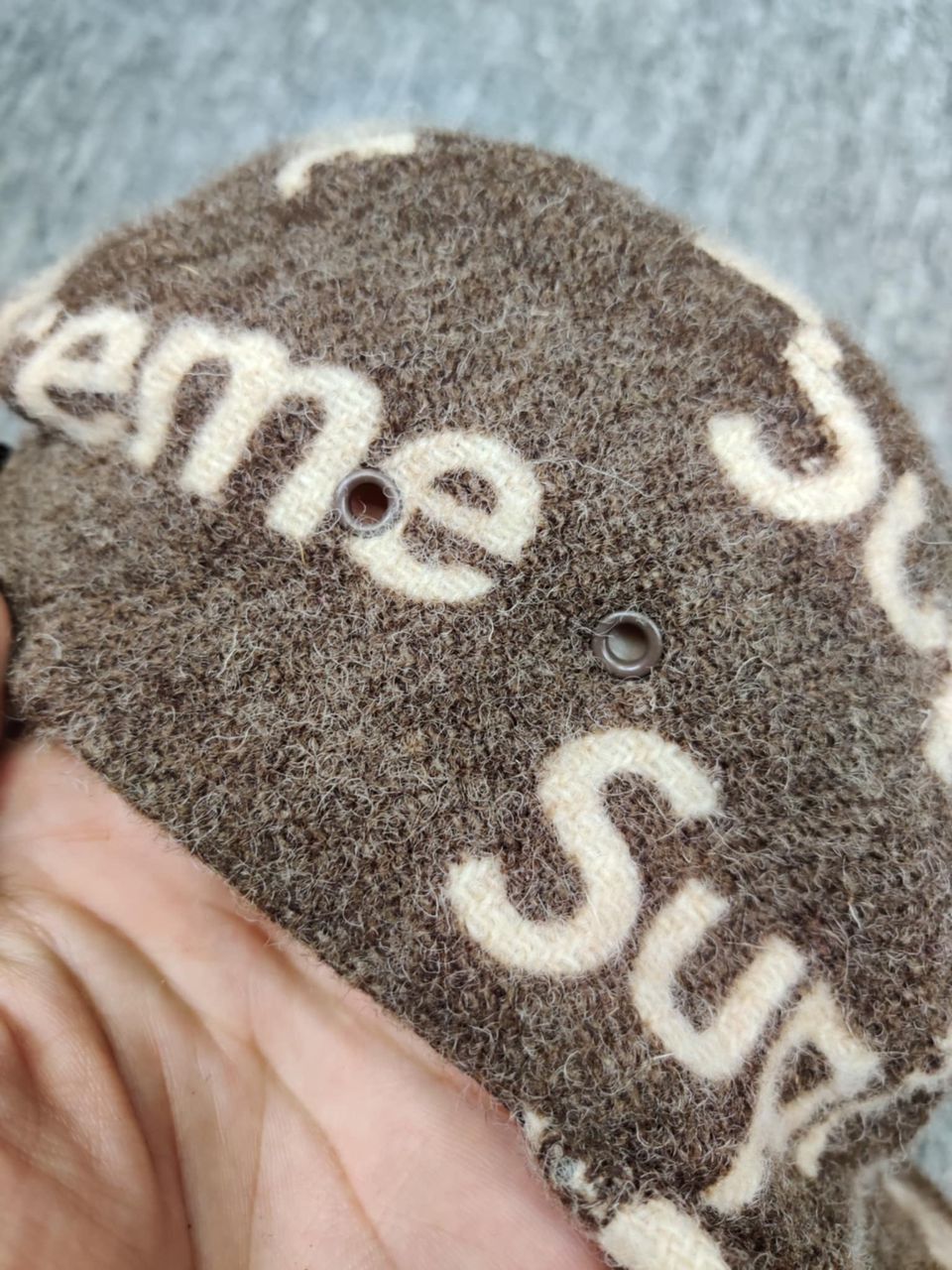 Supreme 18AW Supreme Harris Tweed Camp Cap Size ONE SIZE - 6 Thumbnail