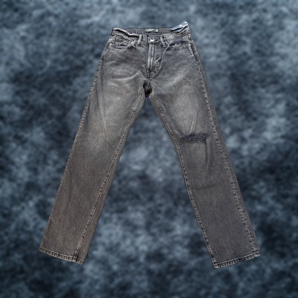 Abercrombie & Fitch VINTAGE Abercrombie & Fitch Jeans Mens 28x30 Black Jeans Straight 90s Mens Size US 28 / EU 44 - 1 Thumbnail