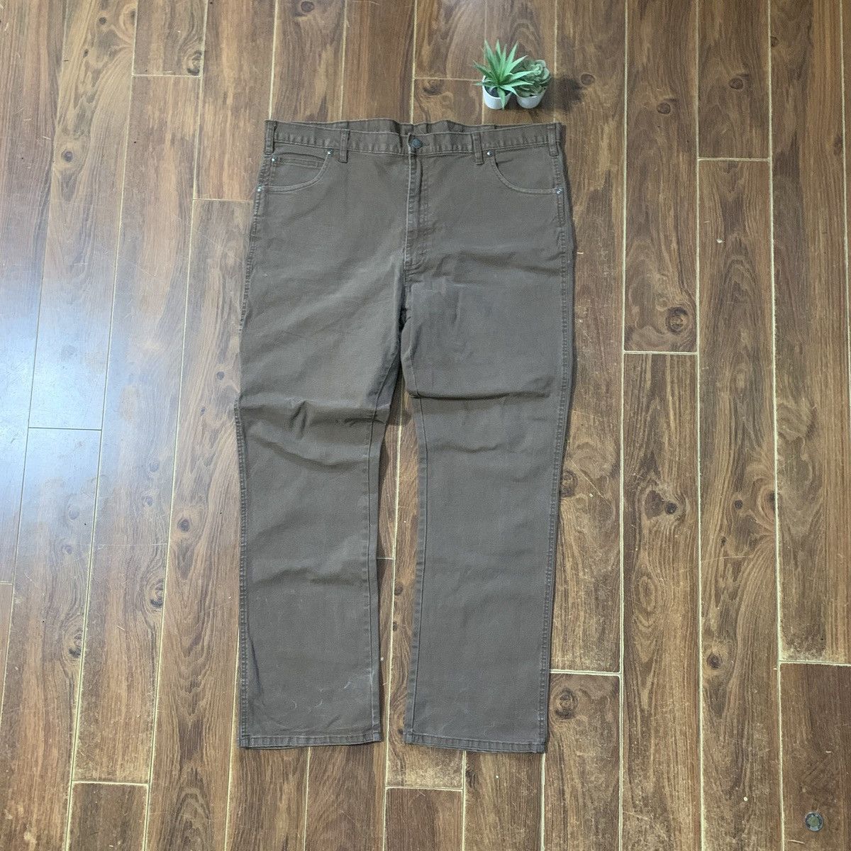 Dickies Genuine Dickies Brown Work Pants 42x32 Size US 42 / EU 58 - 1 Thumbnail