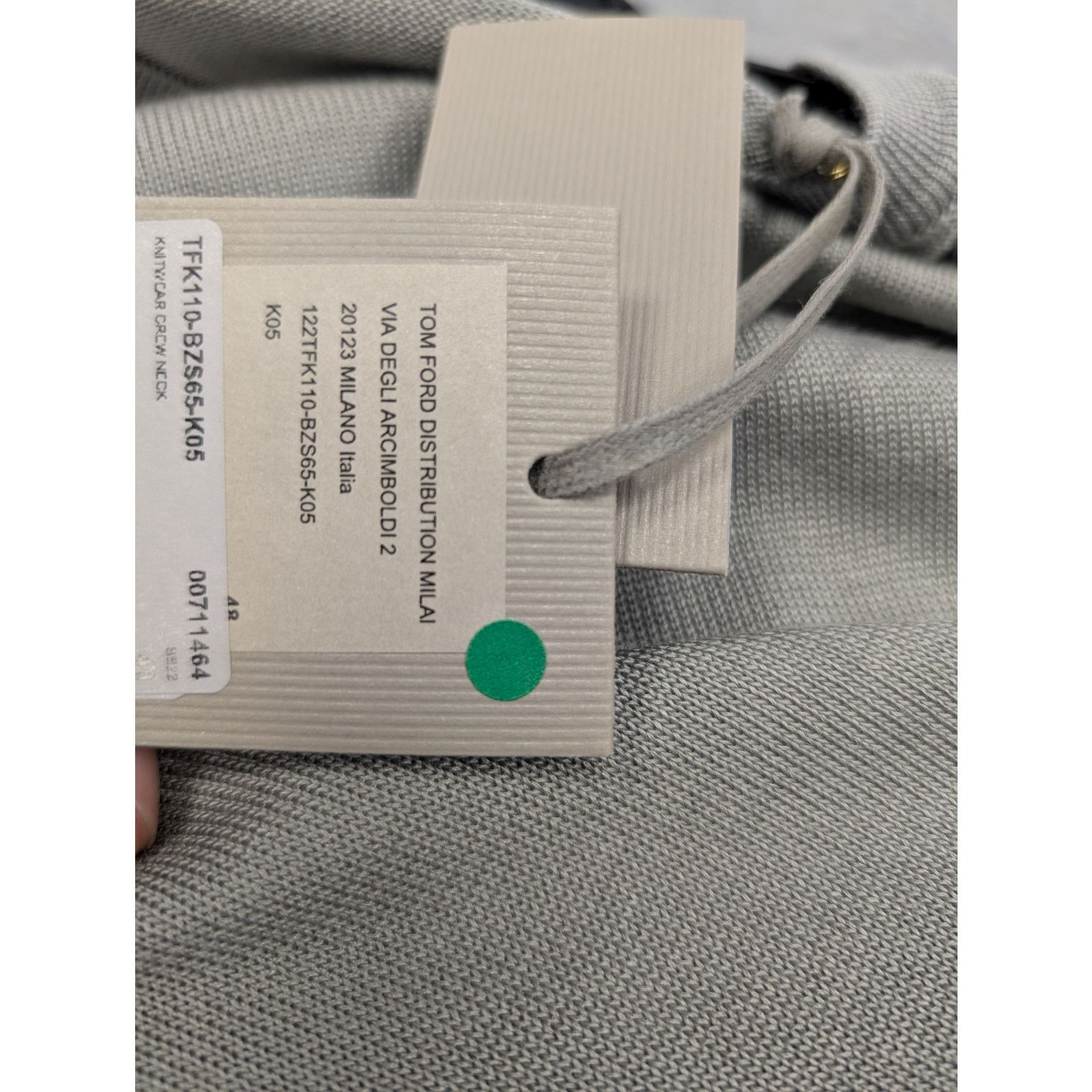 Tom Ford o1rshd1 Knitwear Sweatshirt Sweater in Grey Size US M / EU 48-50 / 2 - 22 Thumbnail