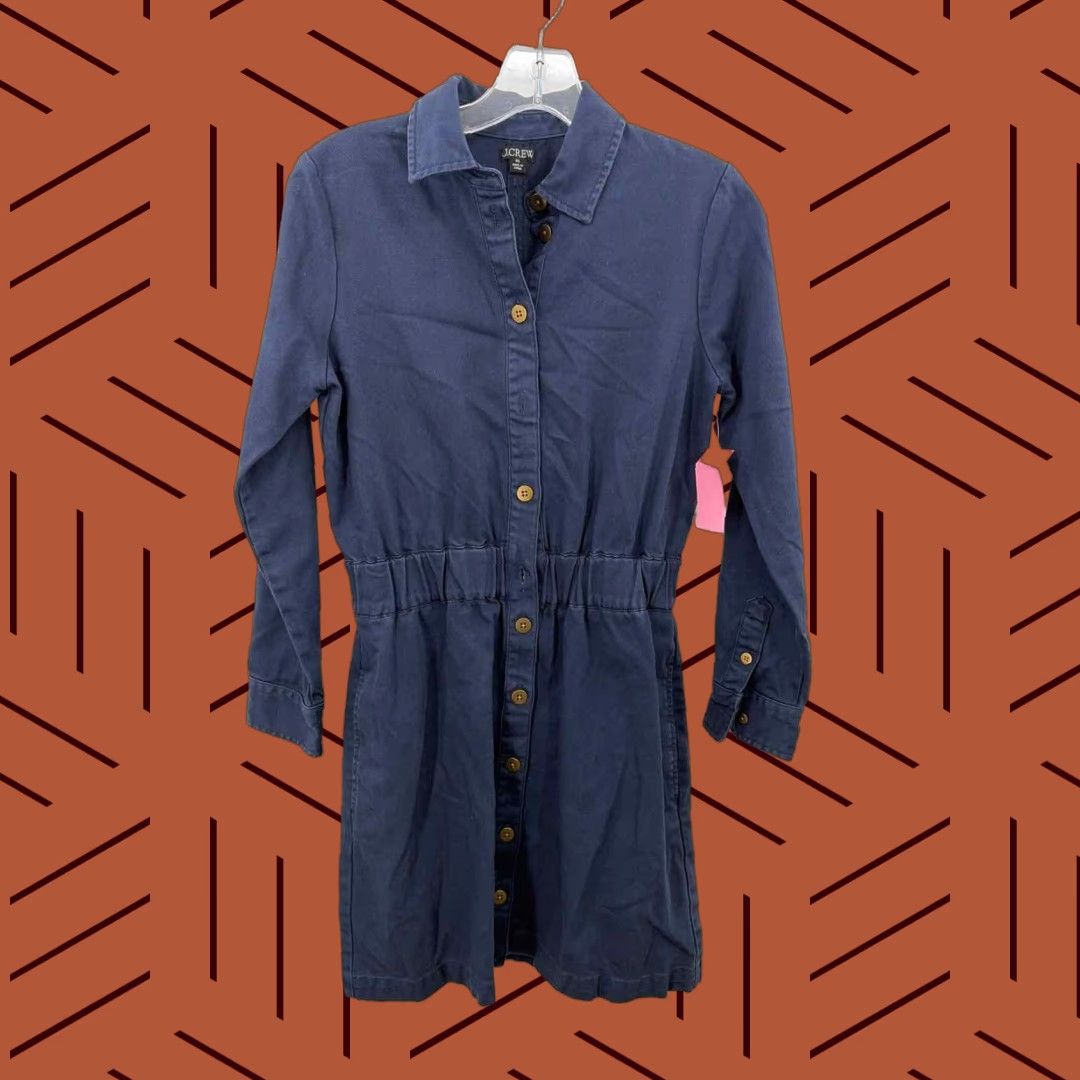 jcrew denim dress Jean Shirt  Thrifty Tomboy Clothing Machine wash cold J Crew Navy Dress Denim
