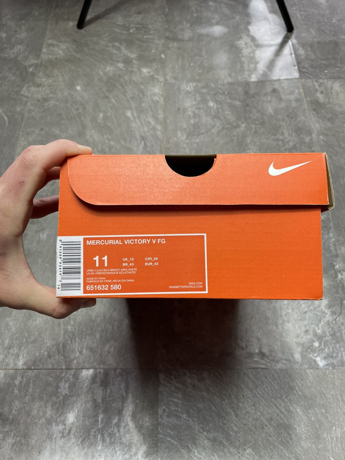 Nike Nike Mercurial Victory V FG Soccer Cleats Urban Lilac 11 US Size US 11 / EU 44 - 17 Thumbnail