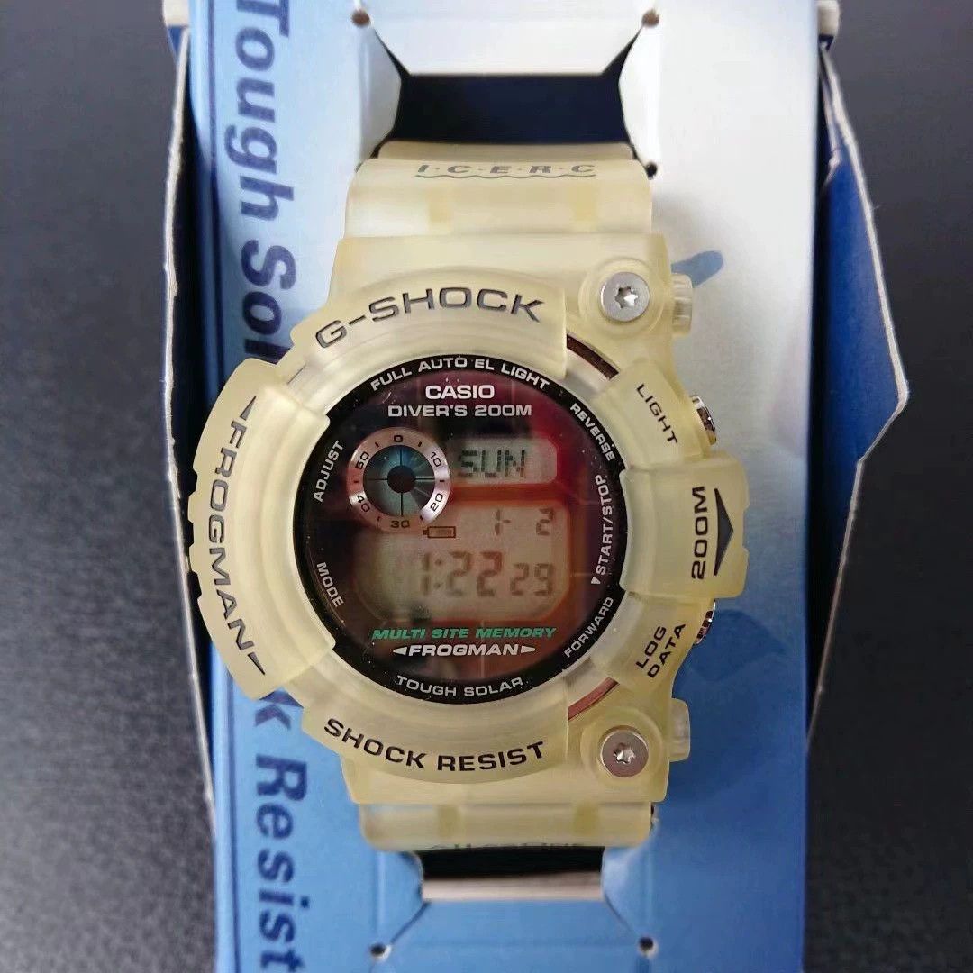 Casio G-Shock GW202 4th Frogman Jelly Clear
