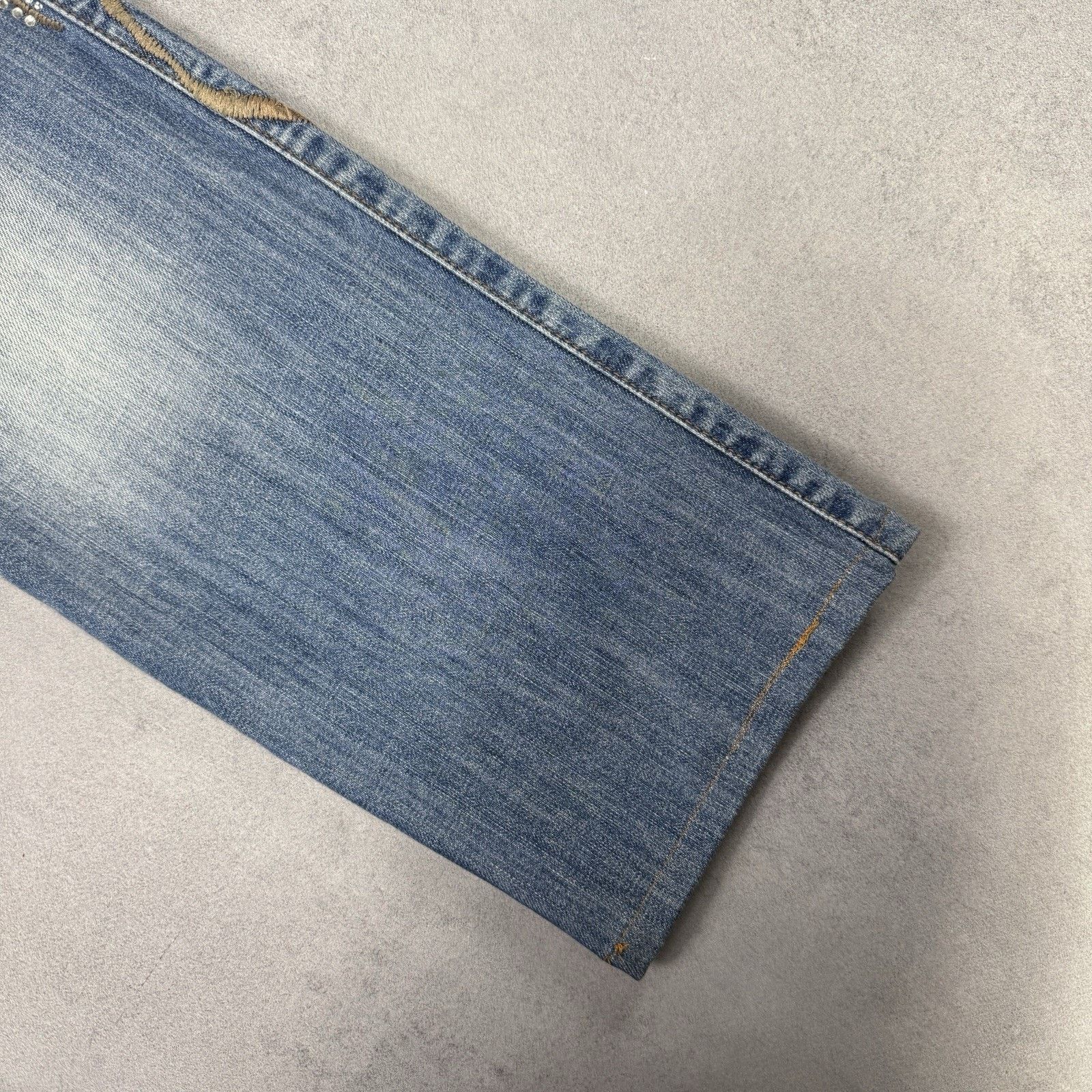Just Cavalli Vintage Just Cavalli Blue Denim Pants Embroidered Jeans Size 30" / US 8 / IT 44 - 12 Thumbnail
