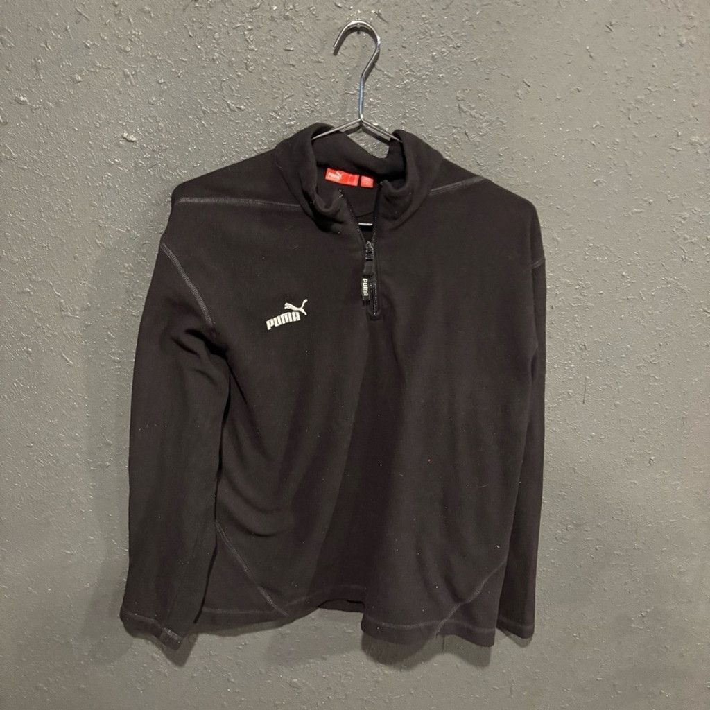 Puma Puma Black Fleece Pullover Size M / US 6-8 / IT 42-44 - 1 Thumbnail