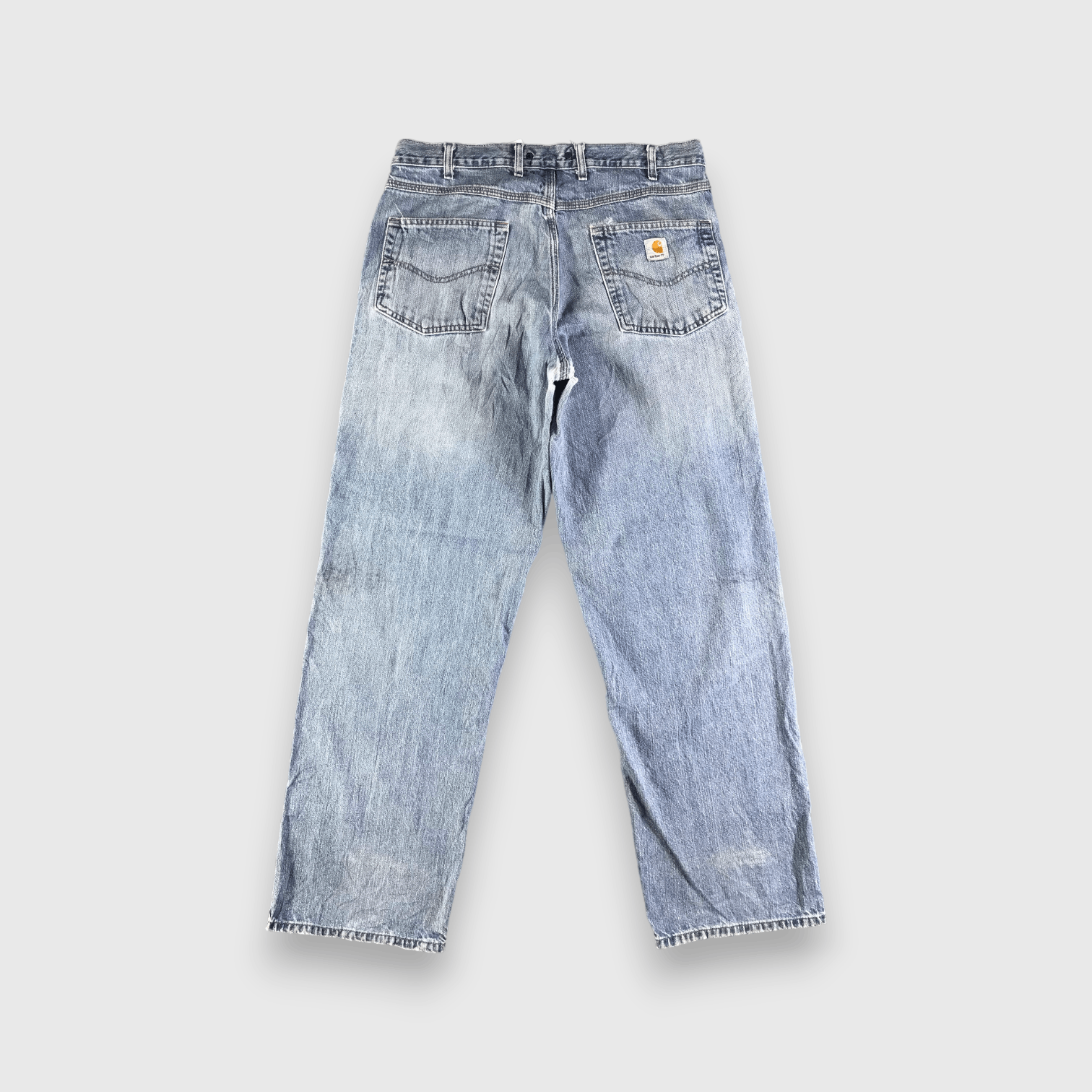Carhartt Vintage Blue Wash Carhartt Jeans-J3868 Size US 36 / EU 52 - 2 Thumbnail