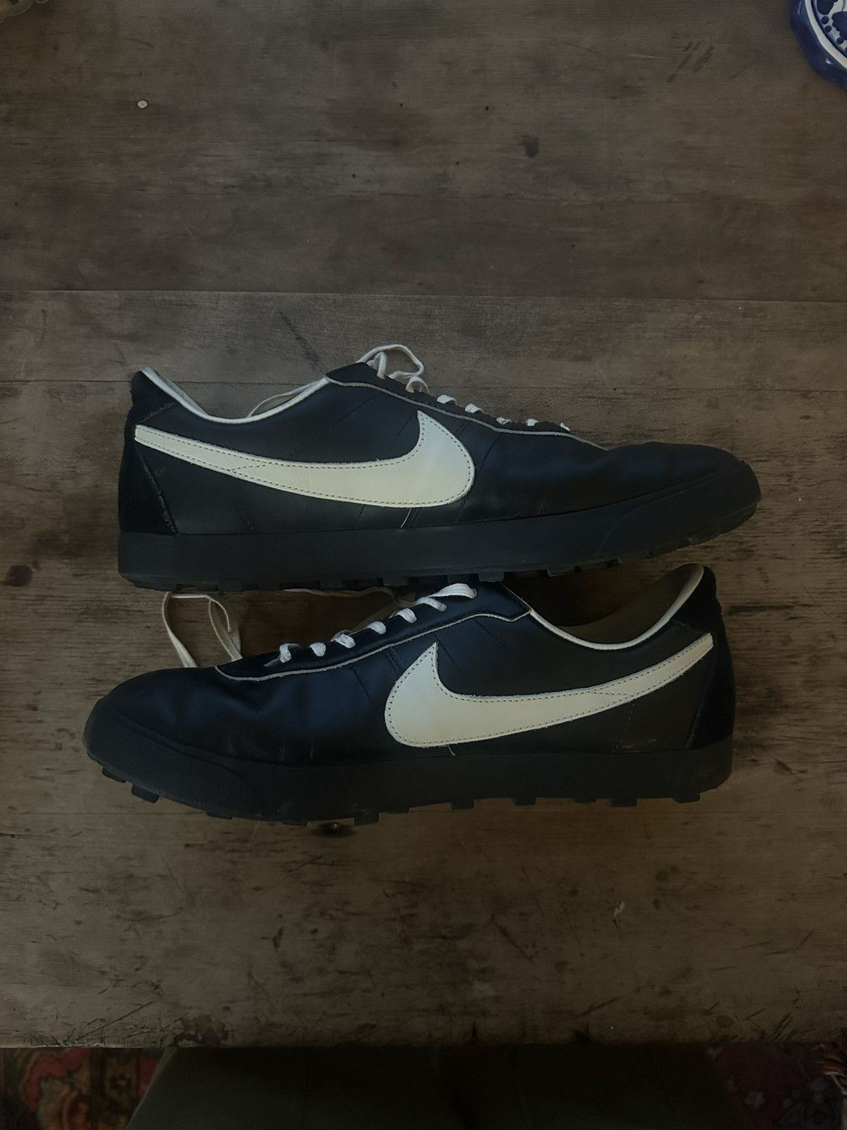 Bode × Nike Bode Astrograbber Black Leather Size US 11.5 / EU 44-45 - 4 Thumbnail