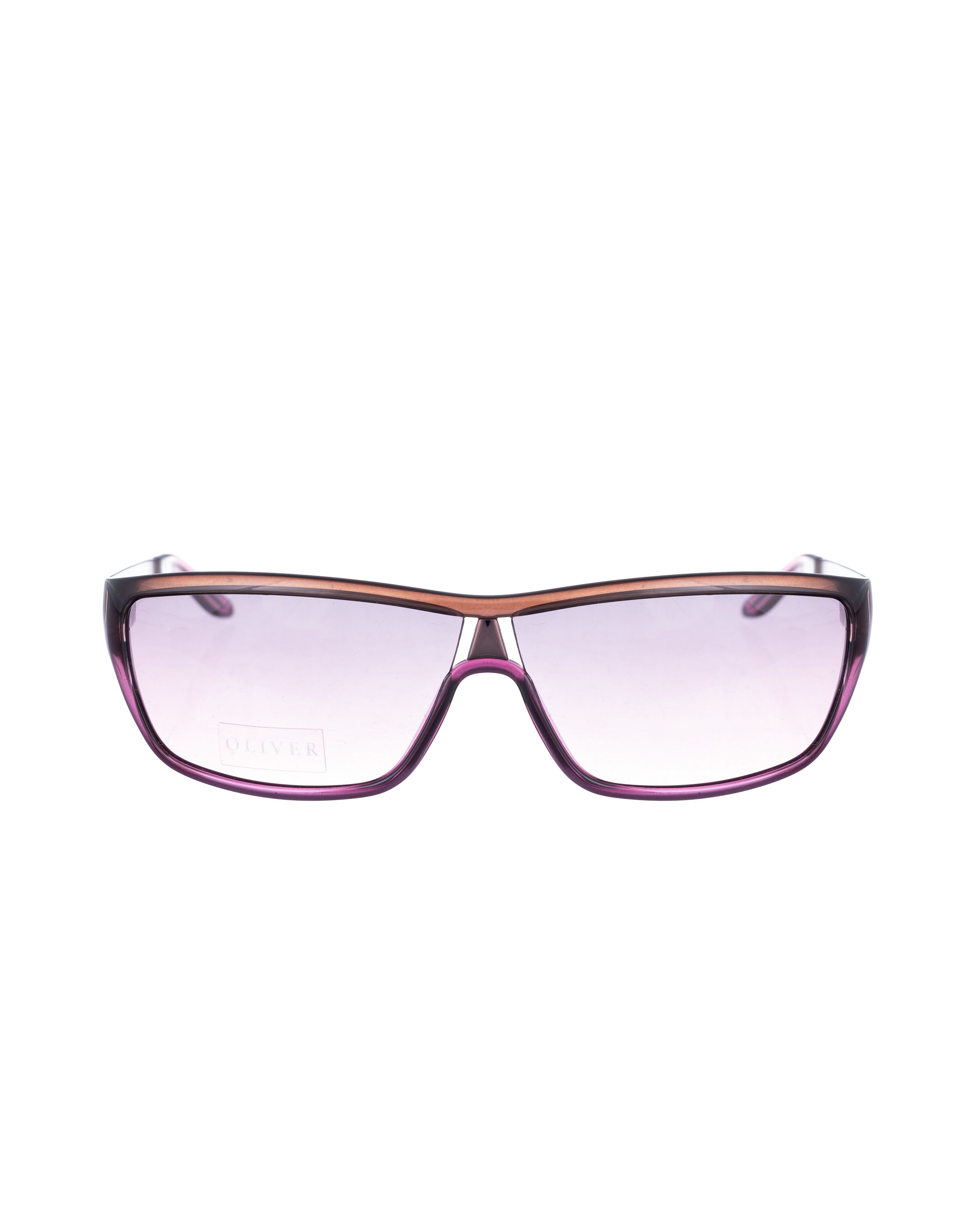 Valentino Oliver by Valentino '90s Purple Gradient Sunglasses Size ONE SIZE - 1 Thumbnail