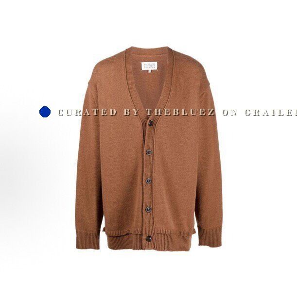Maison Margiela Maison Margiela Button-Front Wool Knit Cardigan Size US M / EU 48-50 / 2 - 1 Thumbnail