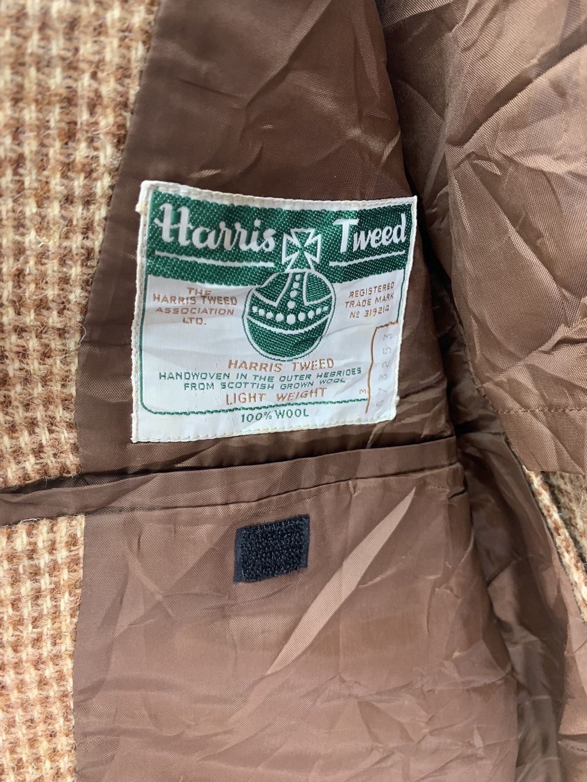 Harris Tweed Vintage Harris Tweed Wool Brown Blazer Jacket Size US S / EU 44-46 / 1 - 18 Thumbnail