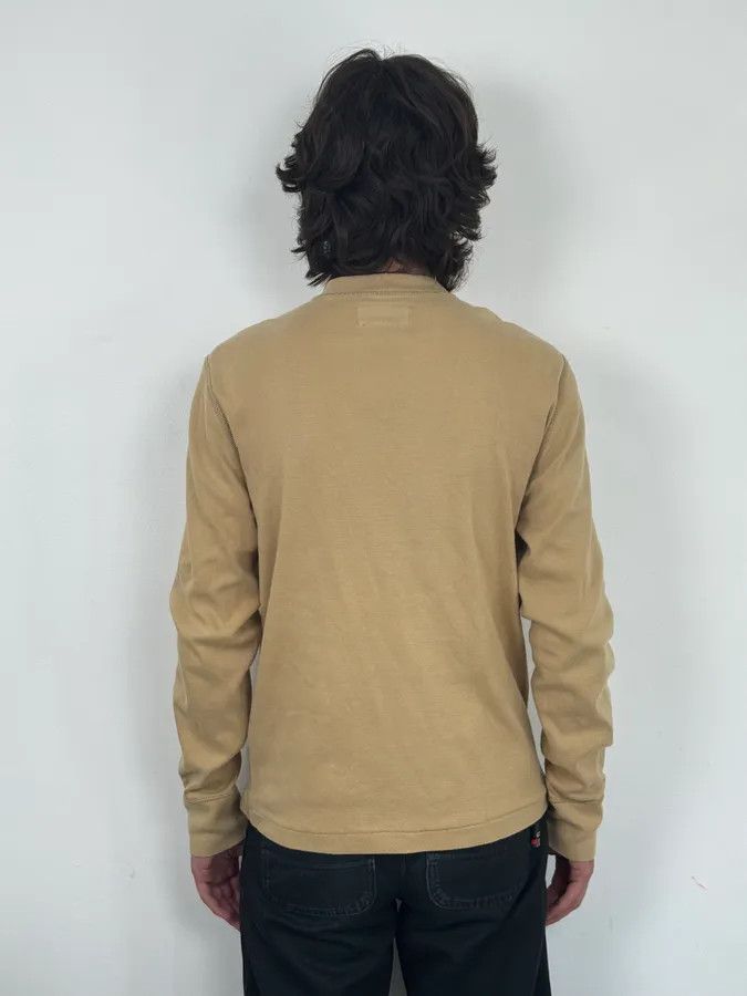 Polo Ralph Lauren 2010s Ralph Lauren Beige Native American Indian Henley Longsleeve Size US M / EU 48-50 / 2 - 3 Thumbnail