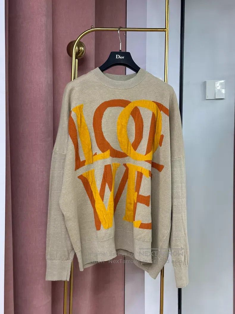 Loewe Loewe Big Letter Logo Long Sleeve Top Size S / US 4 / IT 40 - 1 Thumbnail