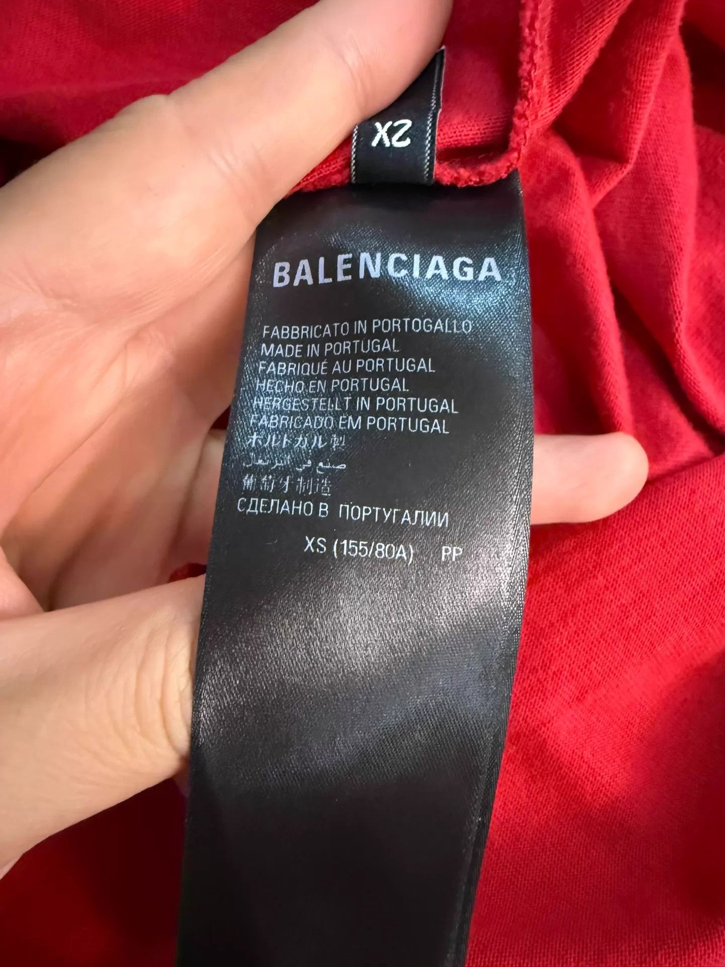 Balenciaga Balenciaga Valentine's Day Distressed Oversized T-Shirt XS Size XS / US 0-2 / IT 36-38 - 8 Thumbnail