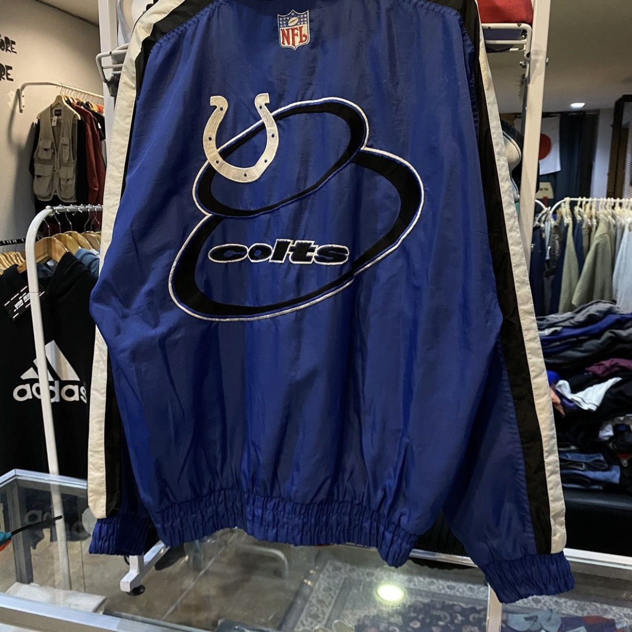 NFL Vintage Logo Athletic NFL Pro Line Indianapolis Colts Jacket Size US L / EU 52-54 / 3 - 4 Thumbnail