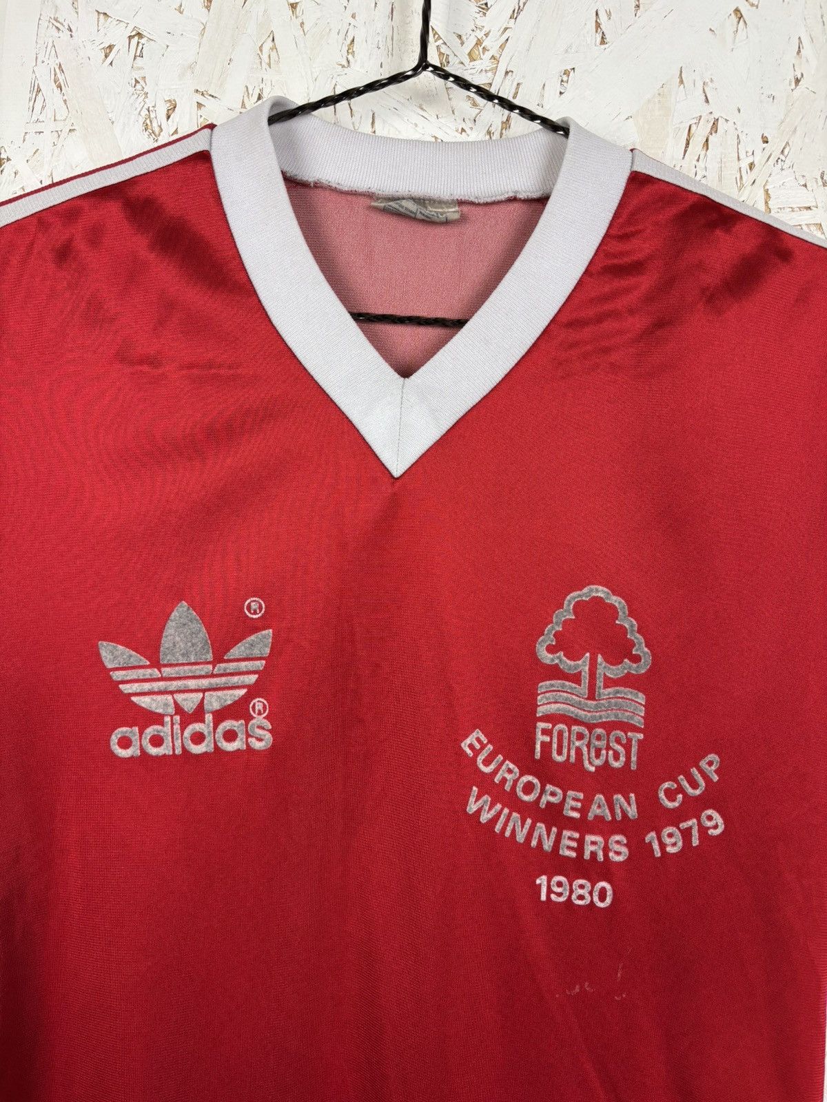 Adidas 80s Adidas Nottingham Forest 1980/81 Home Kit Jersey Youths Size US XS / EU 42 / 0 - 2 Thumbnail