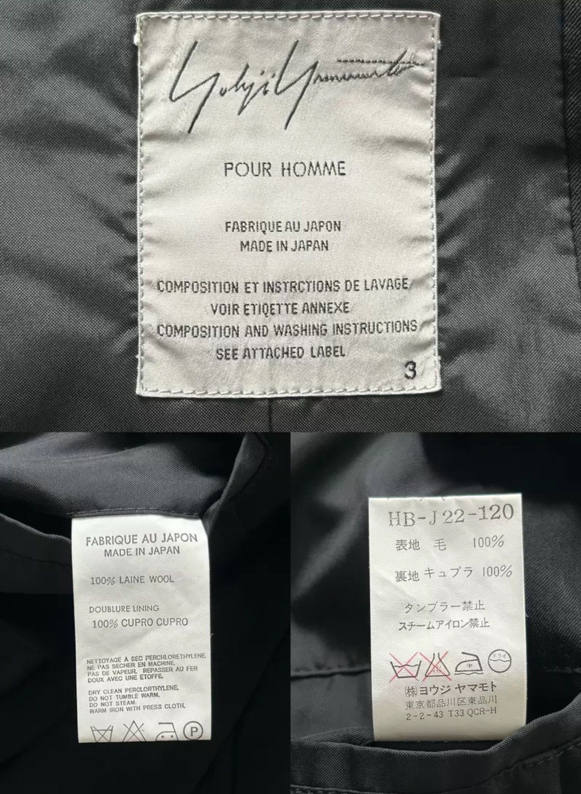 Yohji Yamamoto Yohji Yamamoto 00ss delinquent boy strap suit 2412-Nextarrow Size US L / EU 52-54 / 3 - 8 Thumbnail