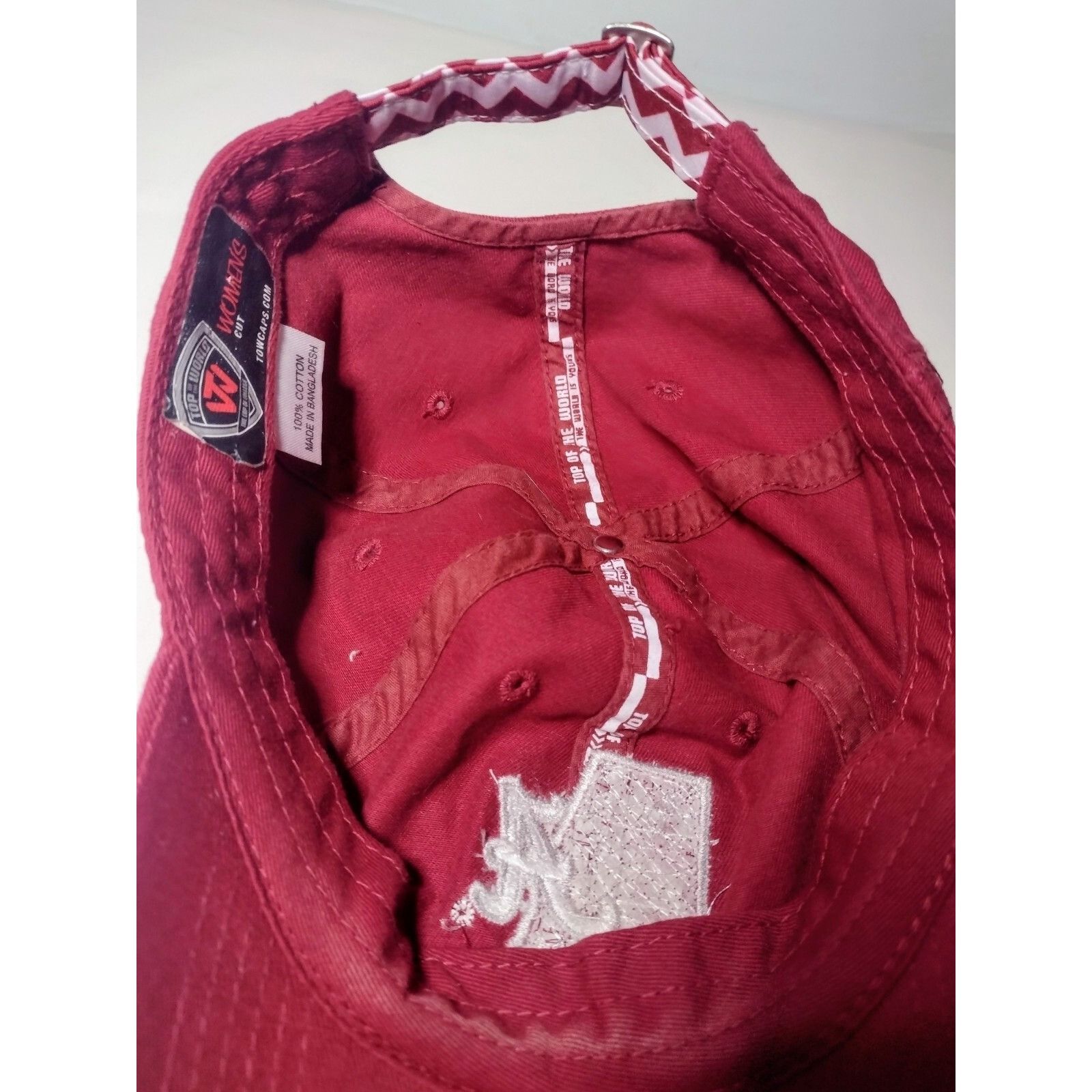 Top Of The World Alabama Crimson Tide Women's Strapback Hat Top of the World Size ONE SIZE - 5 Thumbnail