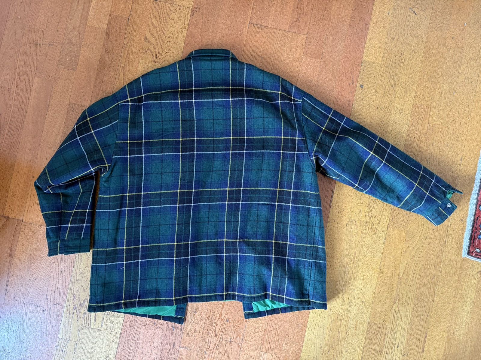 Prada Prada Plaid Padded Shirt Jacket Size US M / EU 48-50 / 2 - 6 Thumbnail