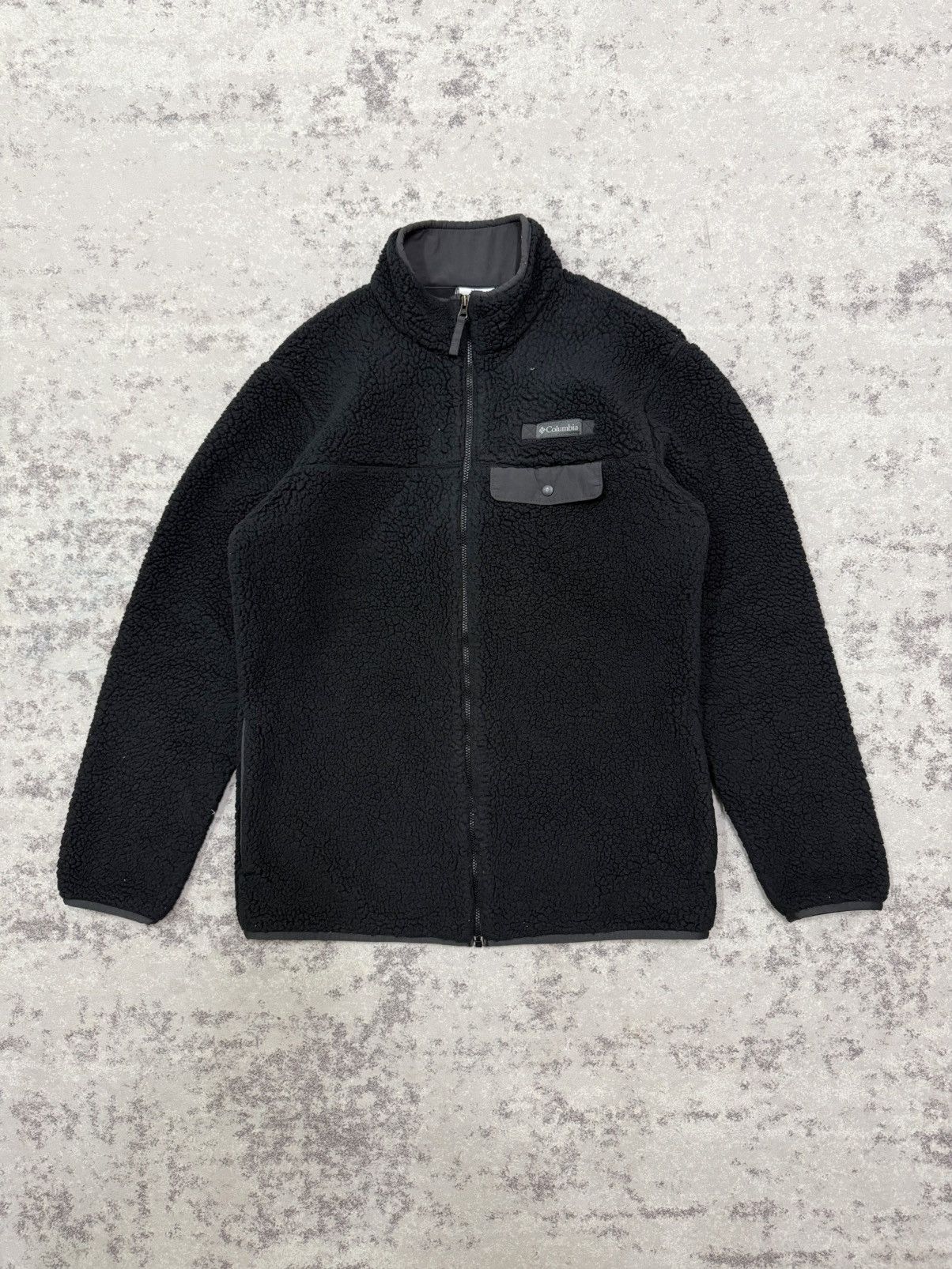 Columbia Columbia Shearling Sherpa Fleece Zip up Sweater Size US M / EU 48-50 / 2 - 3 Thumbnail