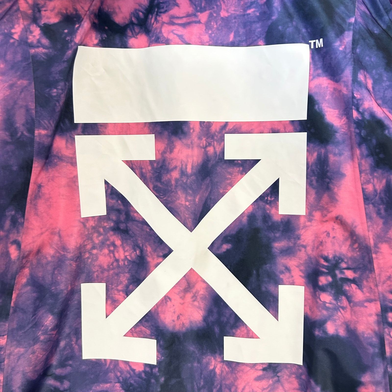 Off-White Off-White Fuchsia Tye Dye Arrows Ski Jacket Size XL Size US XL / EU 56 / 4 - 3 Thumbnail