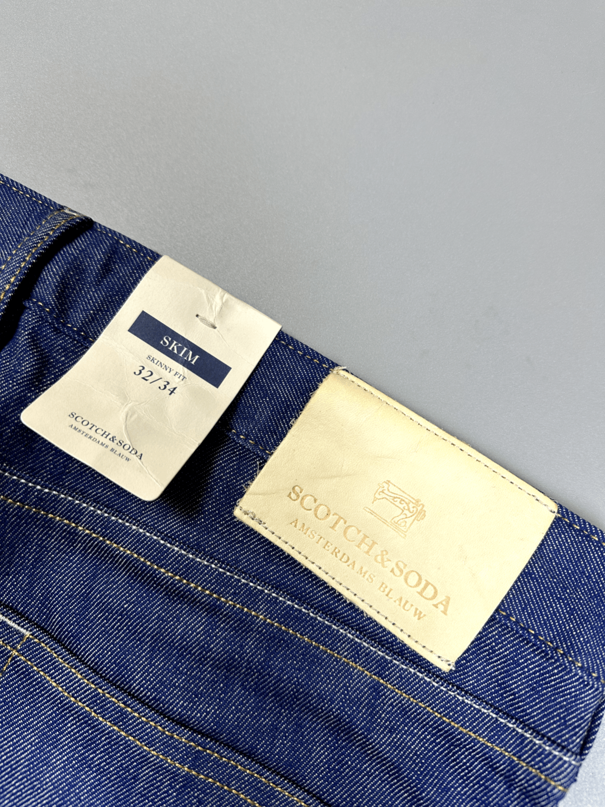Scotch & Soda Skinny Fit Light Blue Scotc&Soda 32x34 Medium Size US 32 / EU 48 - 3 Thumbnail