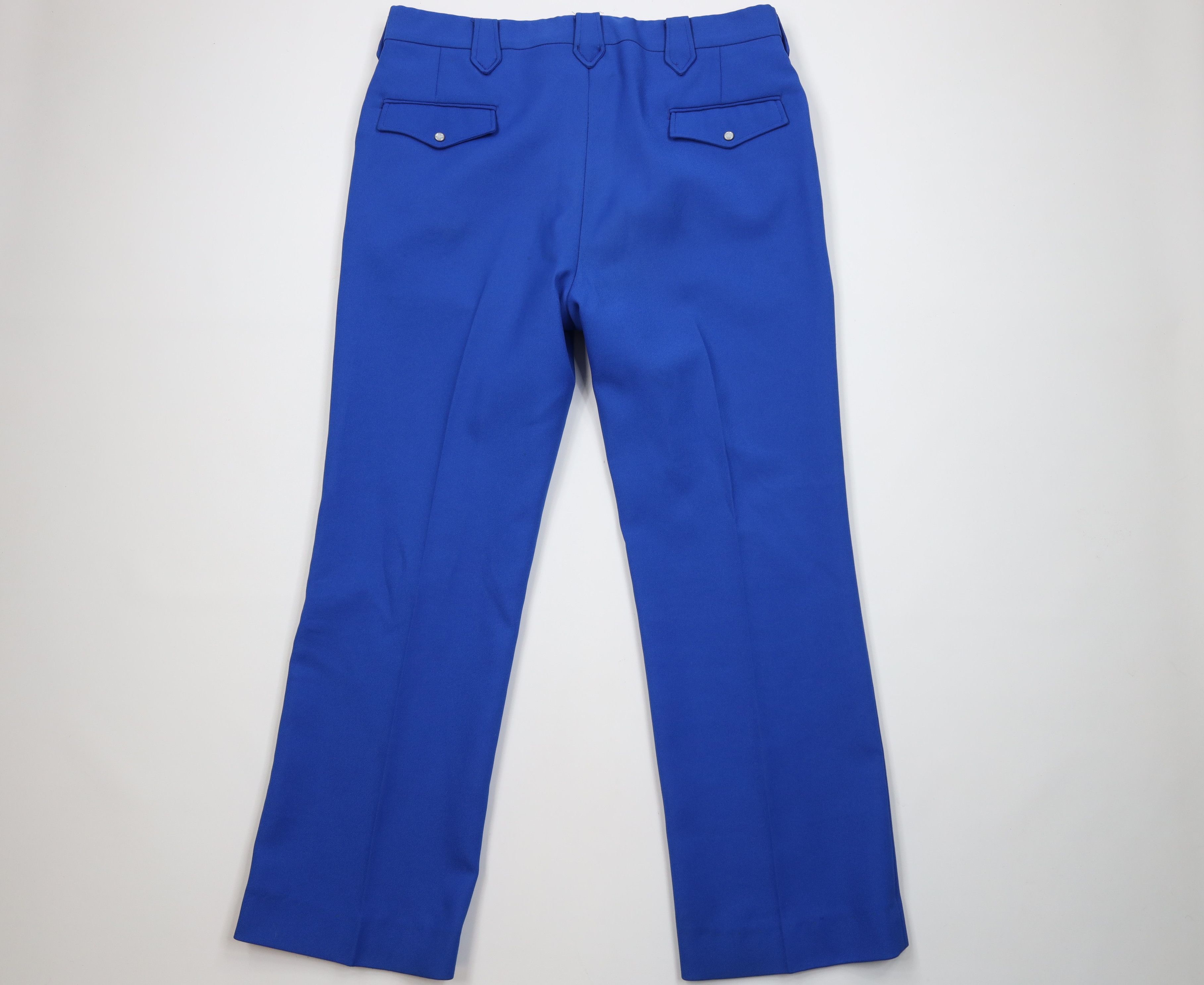 Vintage Vintage 70s Streetwear Western Knit Wide Leg Chino Pants USA Size US 36 / EU 52 - 10 Thumbnail