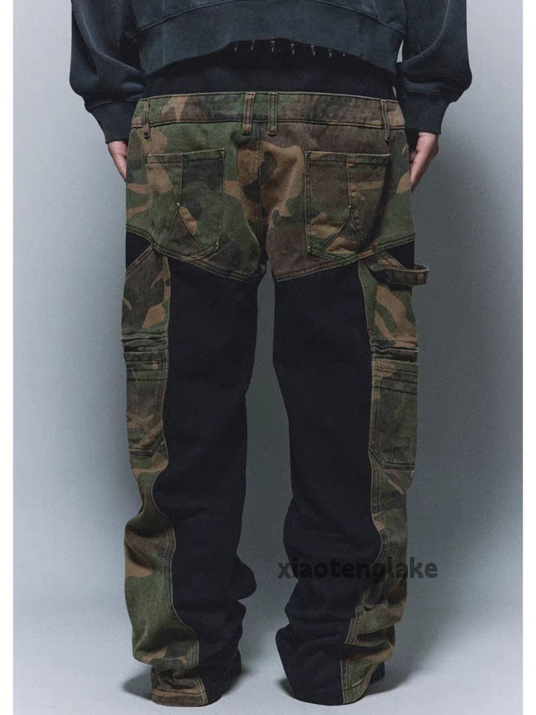 Vintage Utility punk yuppie grunge skate hiphop carpenter pants Size US 34 / EU 50 - 4 Thumbnail