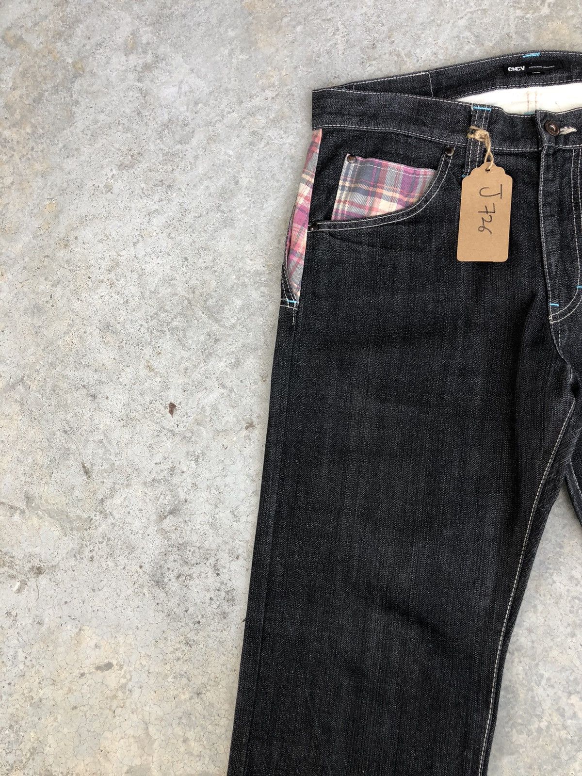 Japanese Brand Japanese Concave attempt Distressed Jeans Size US 32 / EU 48 - 5 Thumbnail