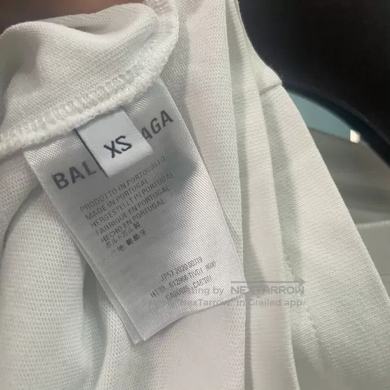 Balenciaga Balenciaga Printed logo short-sleeved T-shirt Size US XS / EU 42 / 0 - 4 Thumbnail