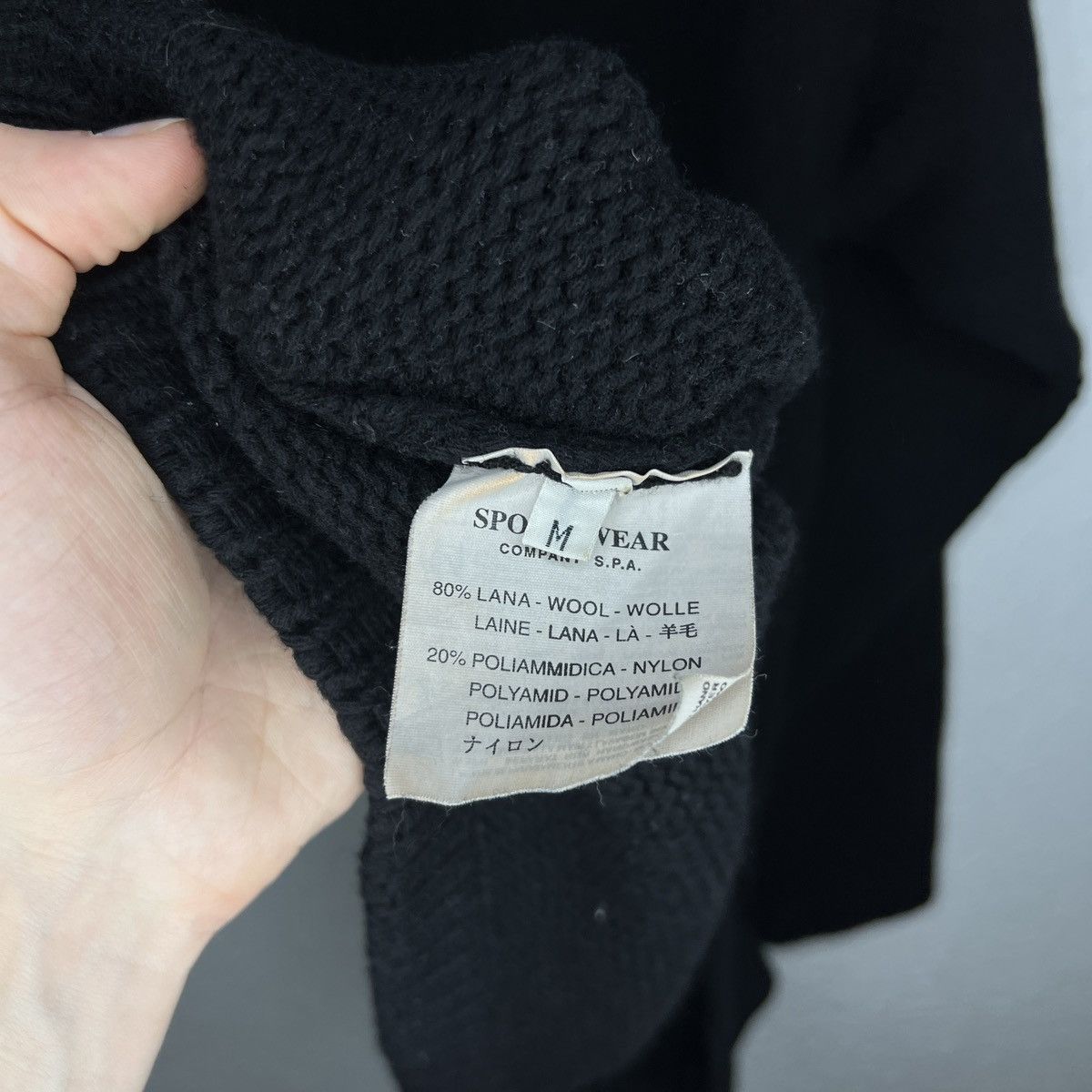 Stone Island × Vintage Vintage Stone Island Knitwear Jumper Sweater Green Badge Size US M / EU 48-50 / 2 - 11 Thumbnail