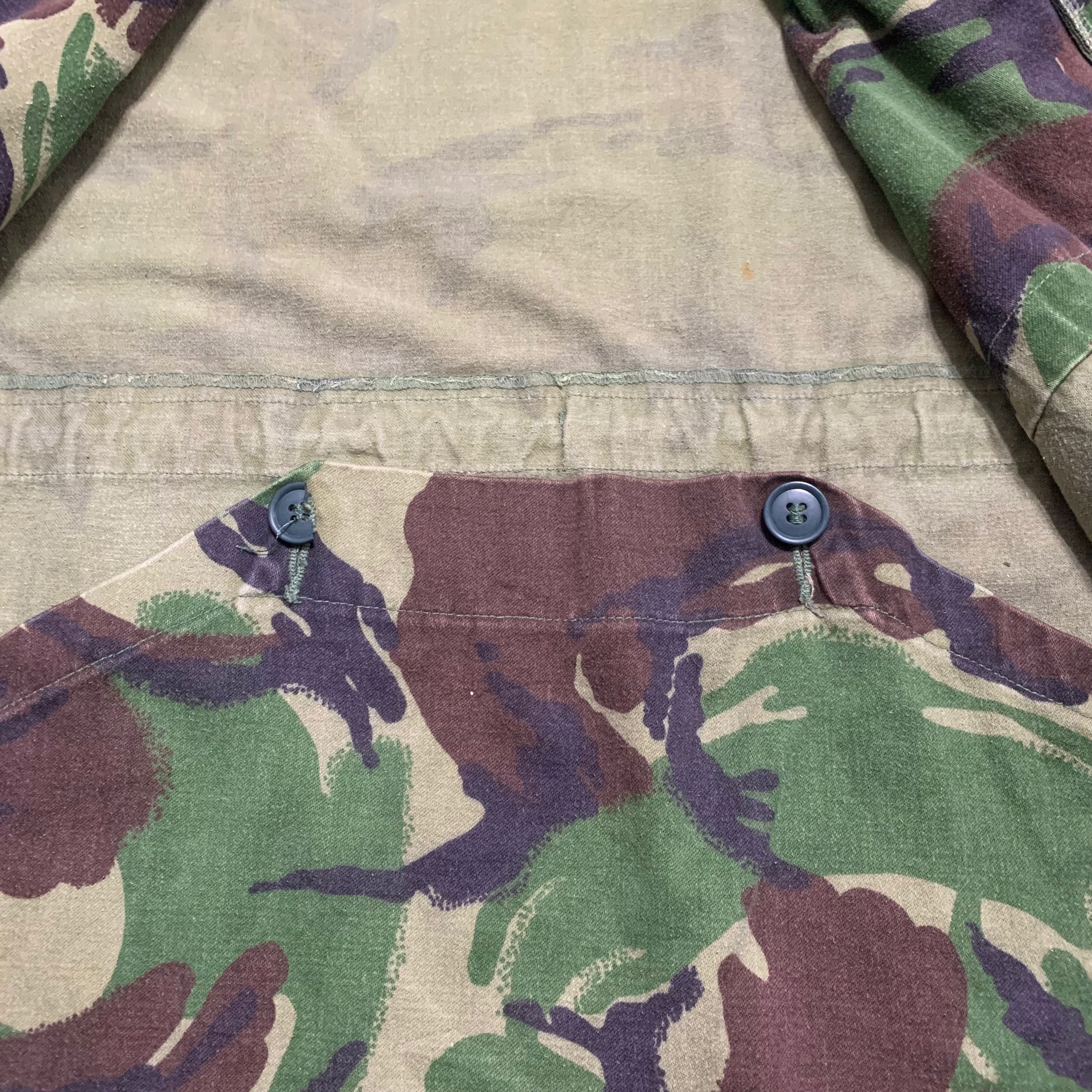 Vintage True Vintage 60s Smock Combat Camouflage Army Jacket Size US XL / EU 56 / 4 - 7 Thumbnail