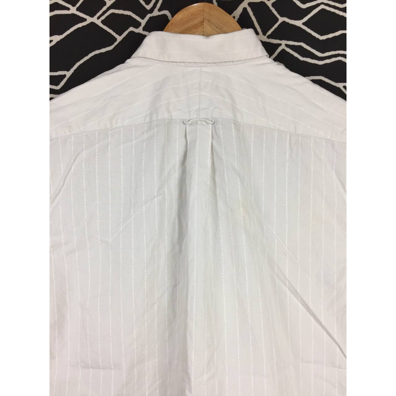 Burberry × Vintage Burberry London Short Sleeve Button Up Shirt Size M Size US M / EU 48-50 / 2 - 8 Thumbnail